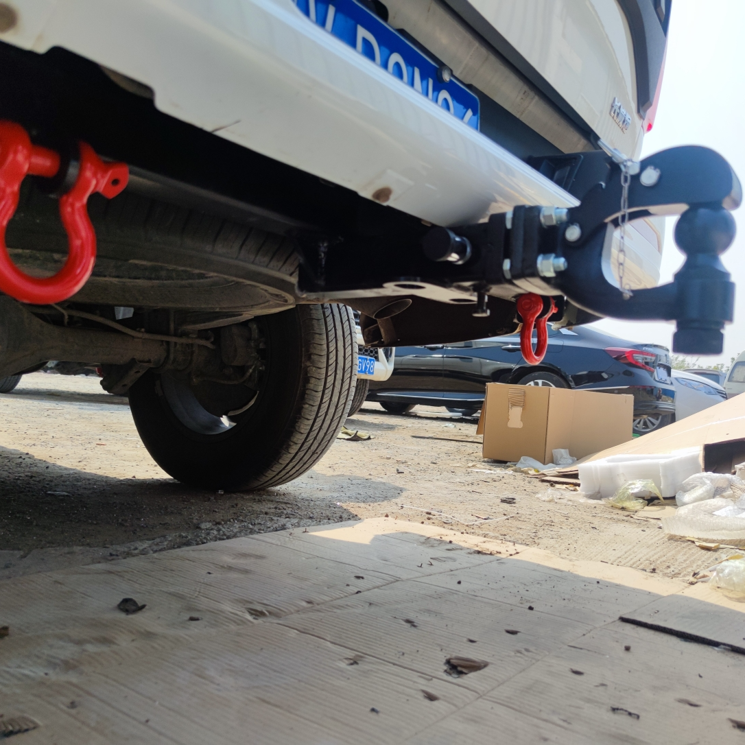 长城炮皮卡专用拖车杠拖车钩防撞杠皮卡改装