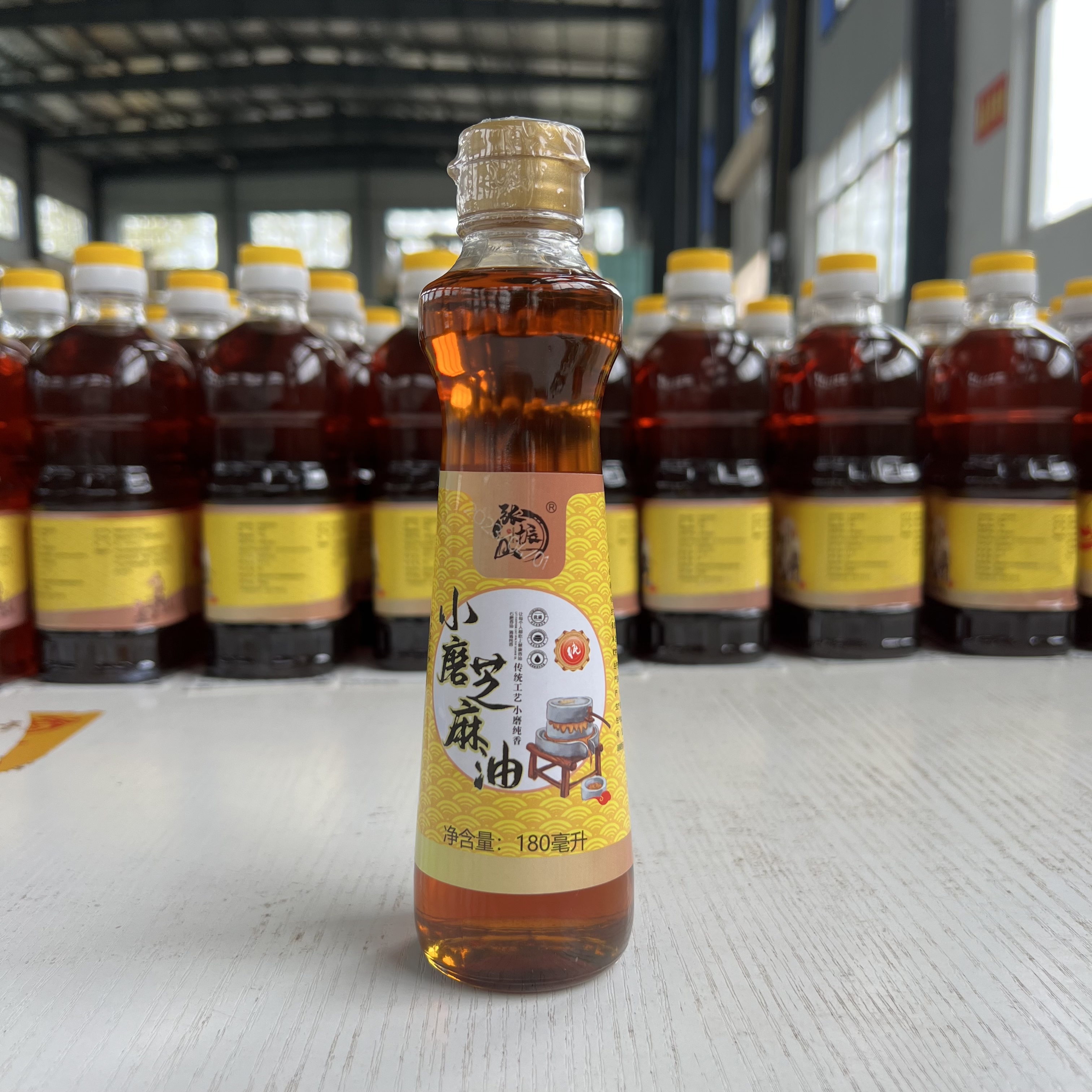 安徽正宗小磨香油芝麻油180ml*1瓶