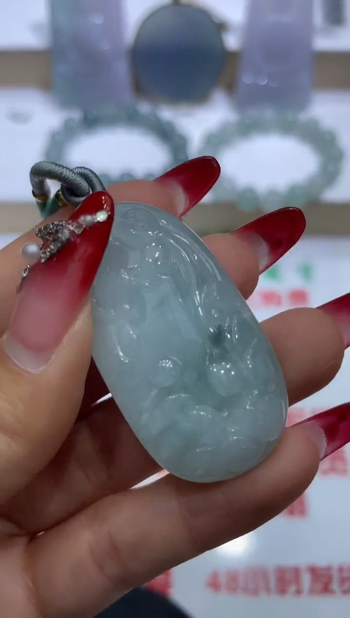 【闪购商品】翡翠颈饰未镶嵌0344709186