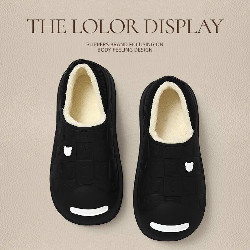 防水棉拖鞋女秋冬网红ins爆款室内保暖家居防滑包头情侣棉鞋女冬