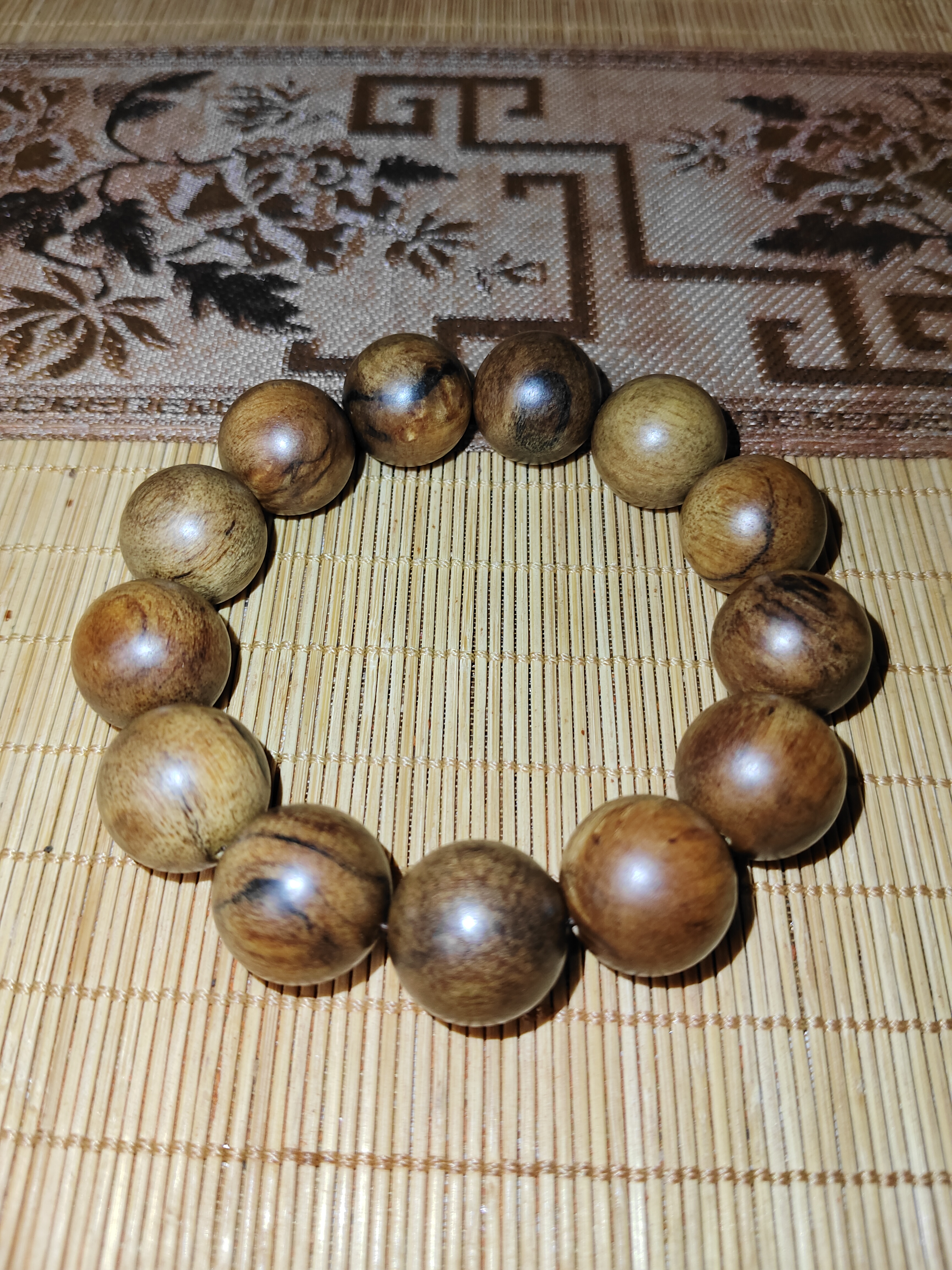 贡木手串1.8cm圆珠手串