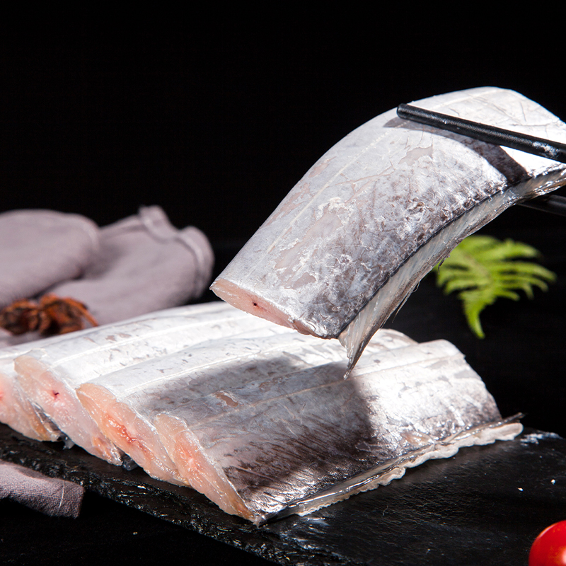 鲜切带鱼段到手10包*每包400克 新鲜速冻海鱼 顺丰冷链发货