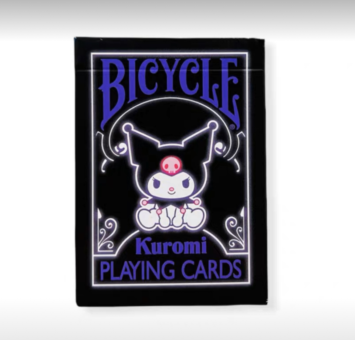 野猪校长Kuromi  deck美国单车联名库洛米动漫正版魔术花切扑克牌