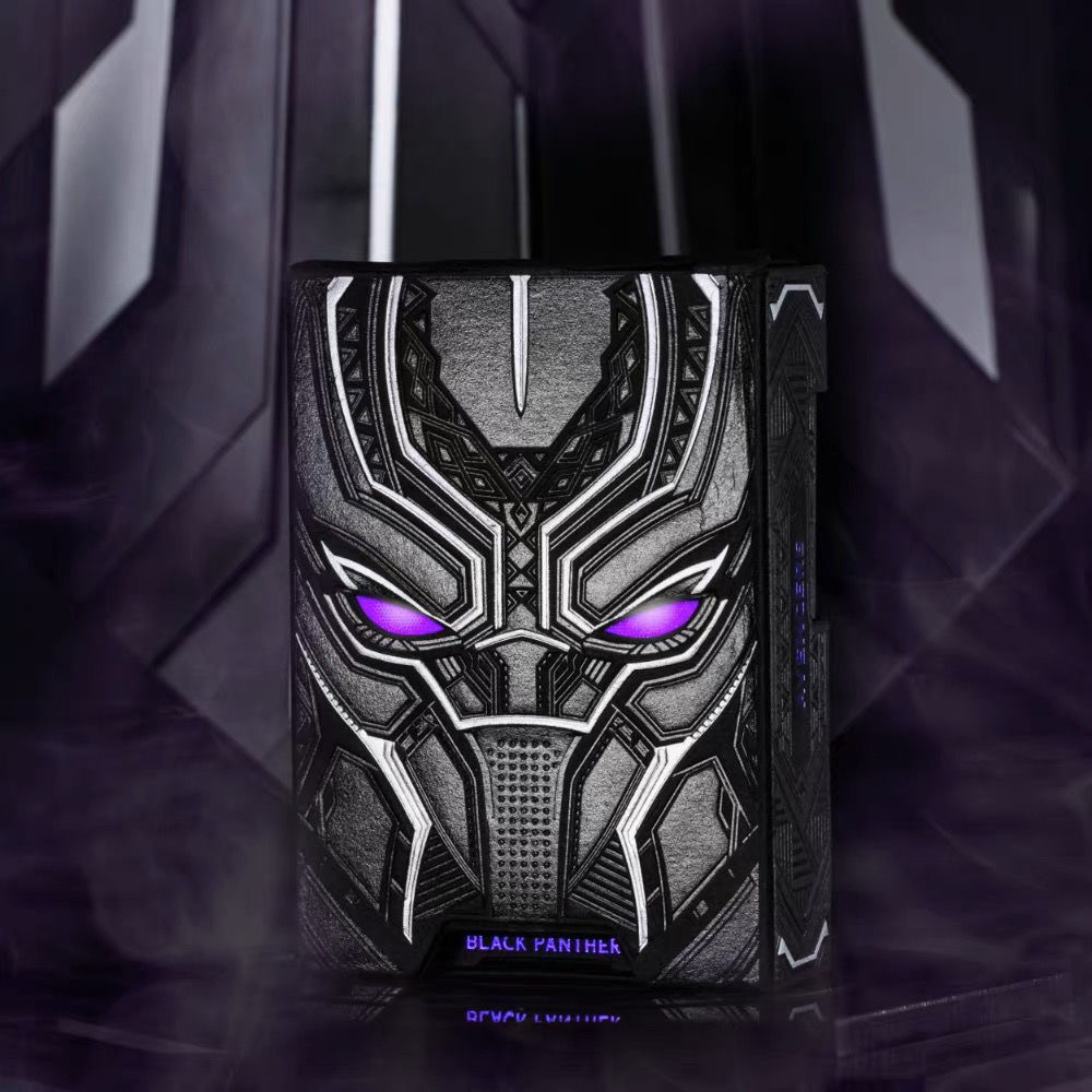 野猪校长正版漫威联名黑豹展翼开扇牌盒精美魔术花切收藏扑克纸牌