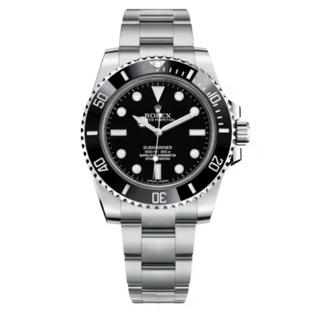 99新 Rolex/劳力士 114060无力黑/表径40/公价61500定金