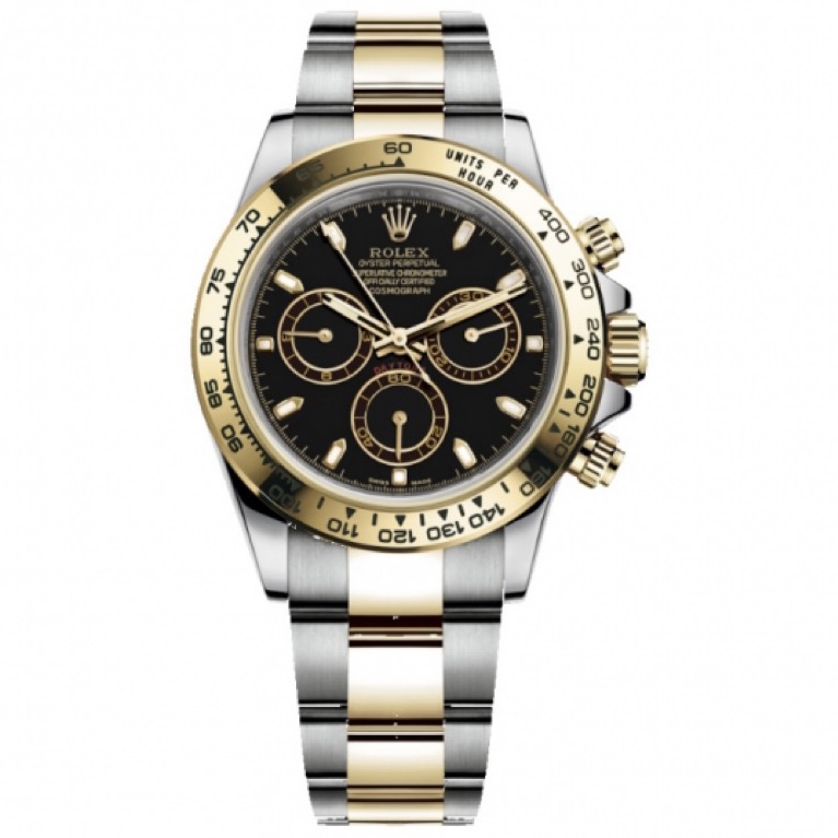 99新 Rolex/劳力士 116503黑盘条刻/表径40