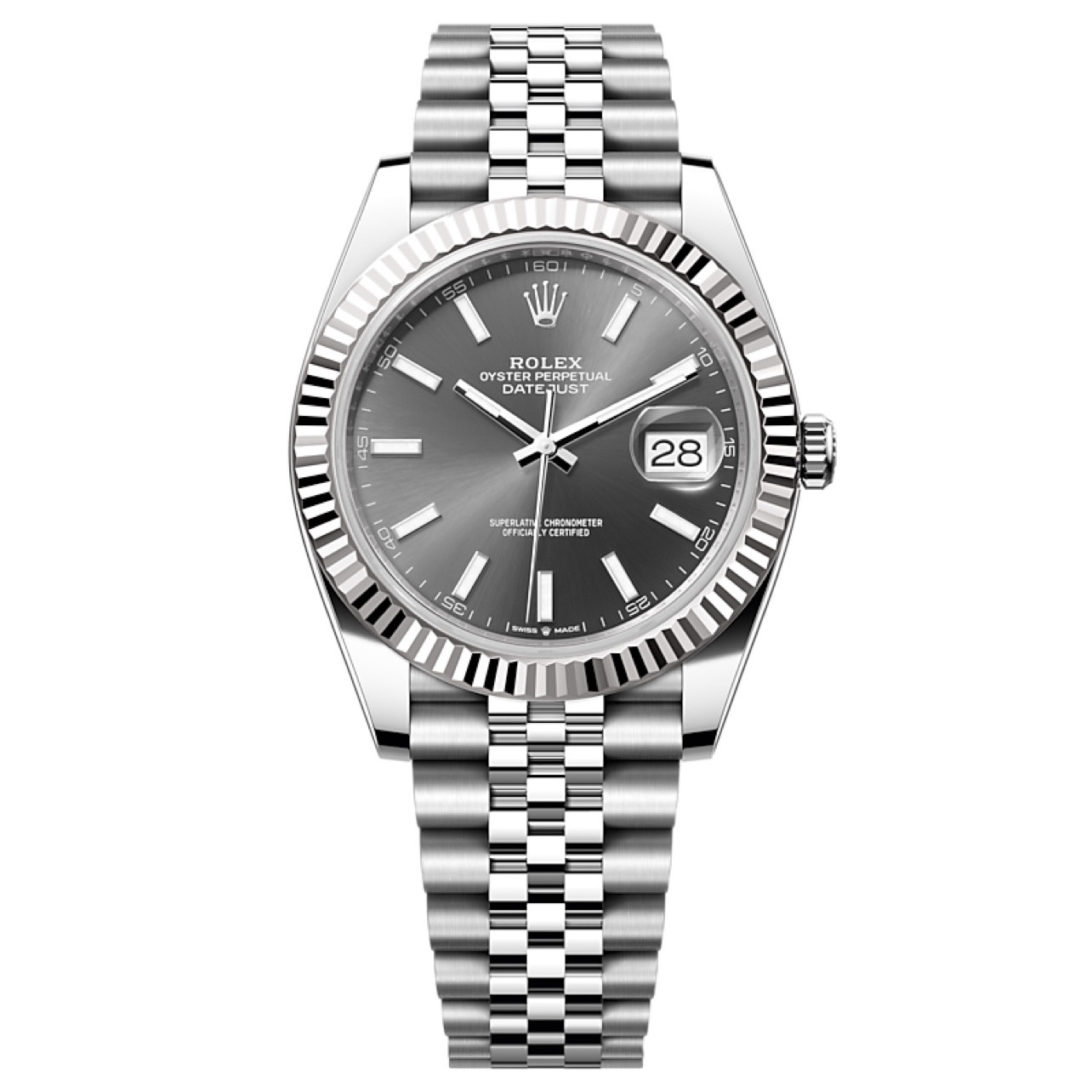 99新 Rolex/劳力士 126334灰盘条刻/表径41