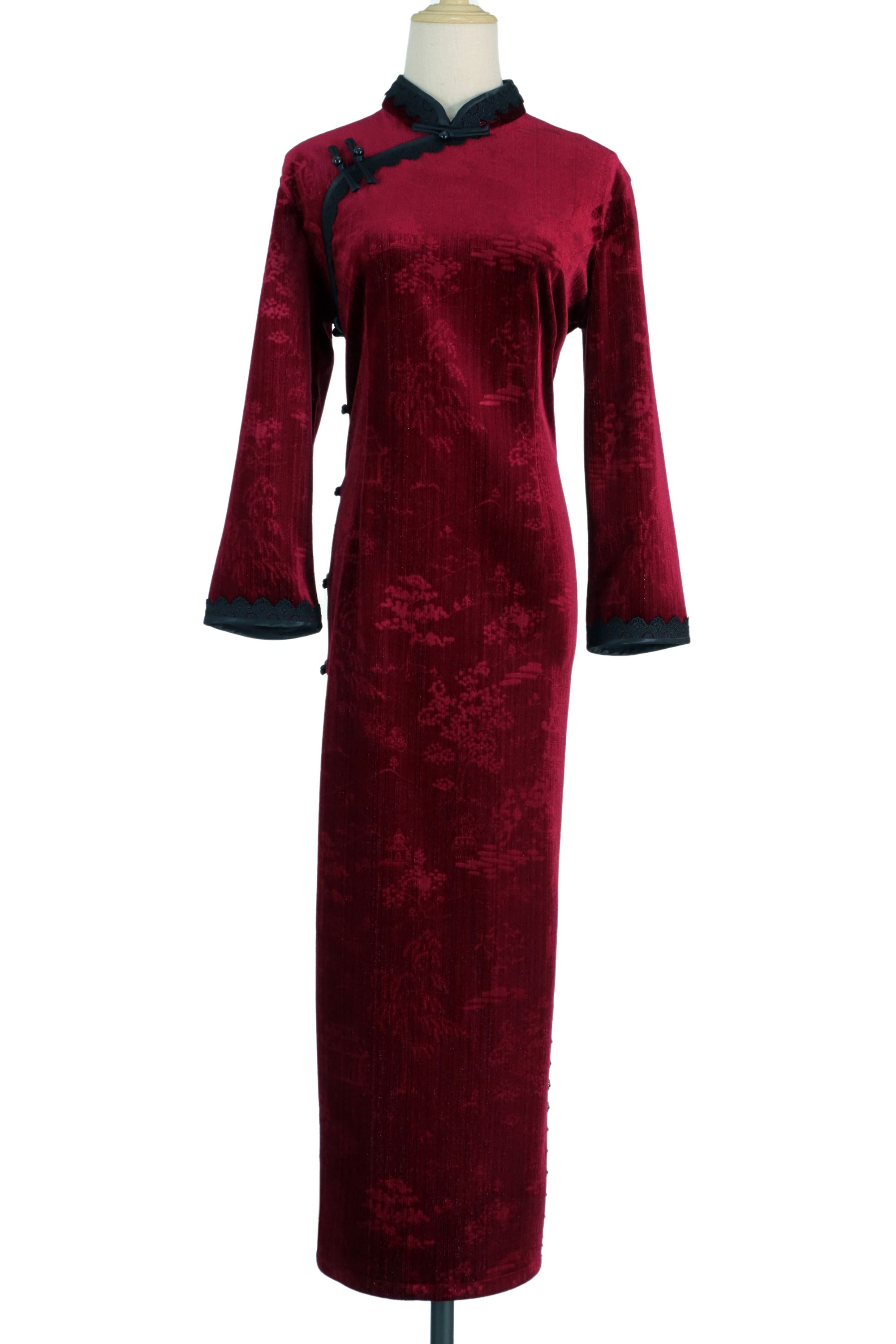 【红山幽庭】2024年秋季新款复古百搭大方日常旗袍