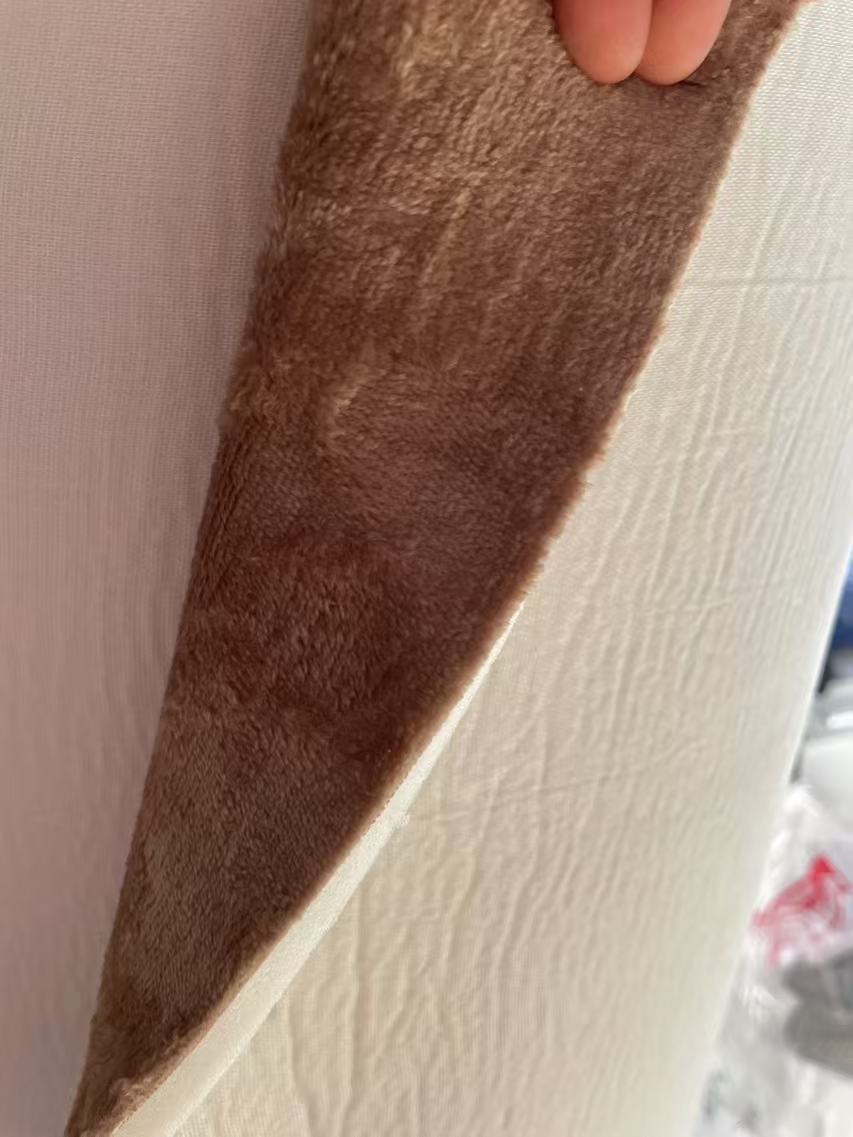 豆豆鞋海绵 复合法兰绒 复合无纺布