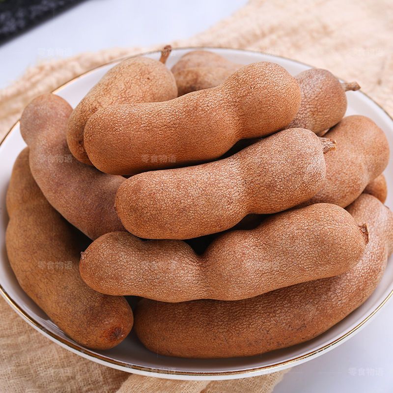 云南特产甜酸角酸甜角罗望子新鲜甜豆角果肉果脯水果蜜饯