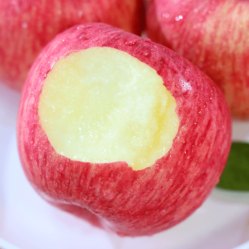 当季新鲜水果红富士5斤当季水果苹果香甜可口肉厚多汁电商盒发货