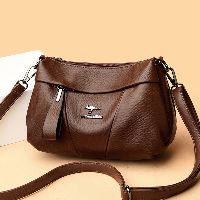 【双11 | 狂欢盛典】2025秋冬新款多隔层真皮女包大容量妈妈包