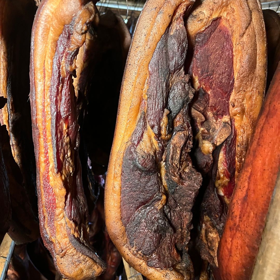 腊味纪多妈家正宗柴火熏制土猪腊肉（半斤试吃装）