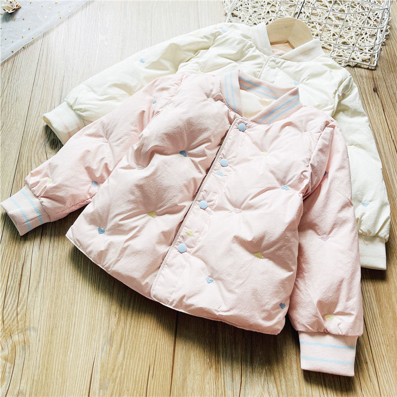 巴拉巴拉女童羽绒内胆23秋冬宝宝轻薄羽绒服 90%白鸭绒中大儿童短