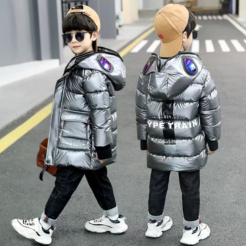巴拉巴拉童装男童棉衣加厚2023新款儿童洋气羽绒棉服小孩中大童棉
