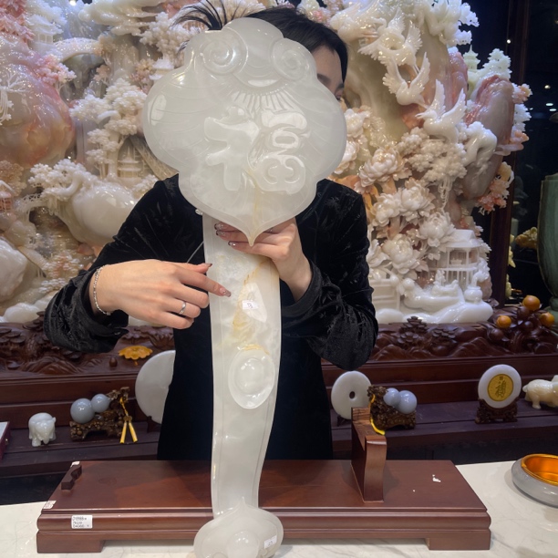 《付米链接》鱼家居装饰品乔迁开业公司办公室客厅摆件工艺品送礼