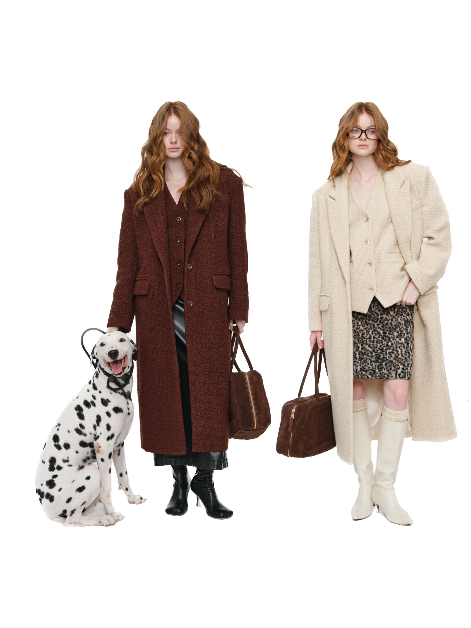 【放价了】朱小姐小众系列 马甲两件套大衣 240324