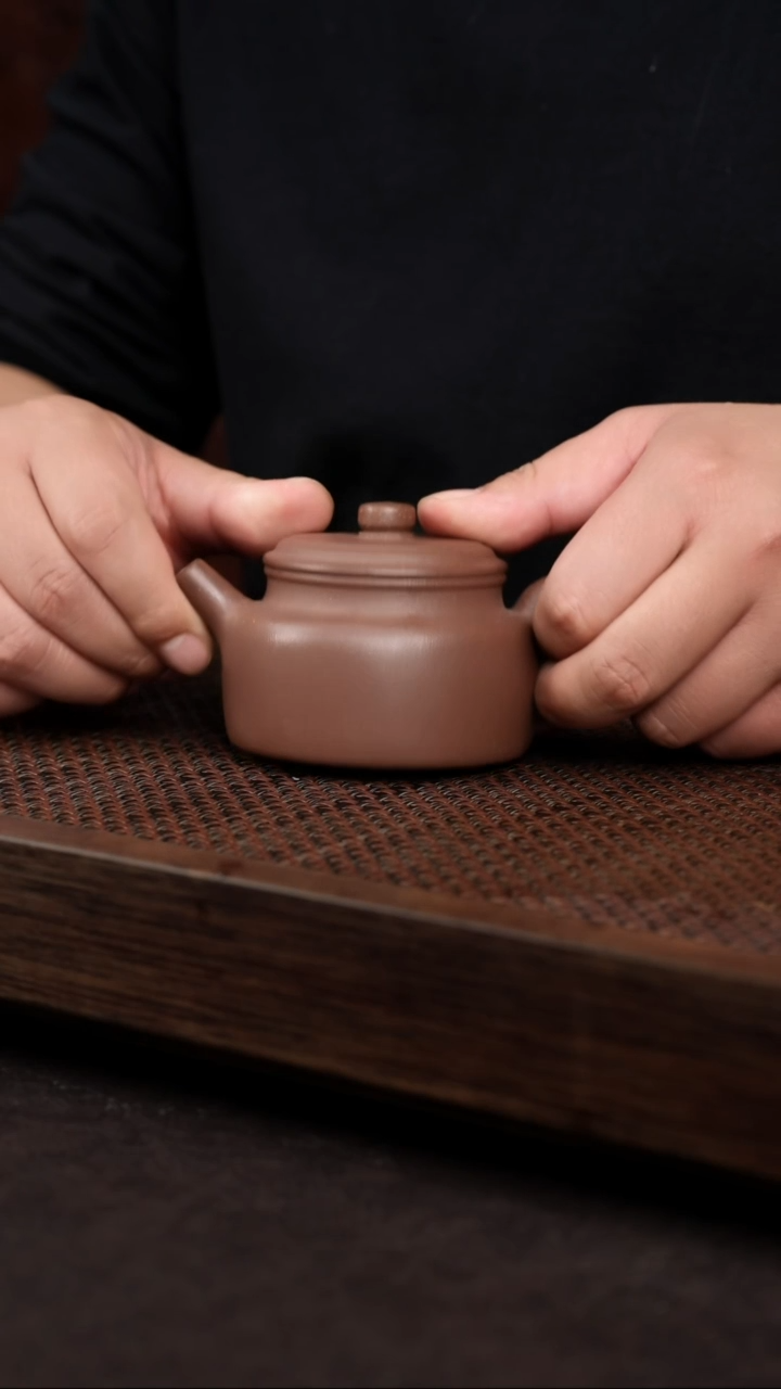 【闪购商品】紫砂茶壶老紫泥德钟