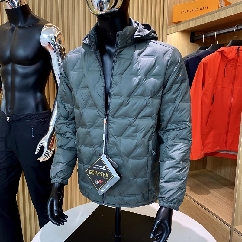 户外秋冬羽绒服男白鸭绒保暖运动休闲外套百搭宽松连帽棉衣羽绒衣