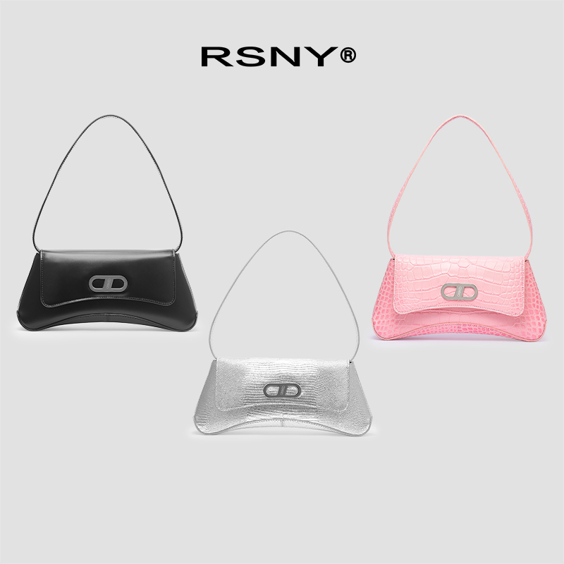 RSNYThe Bridge意大利头层牛皮小号手袋腋下包