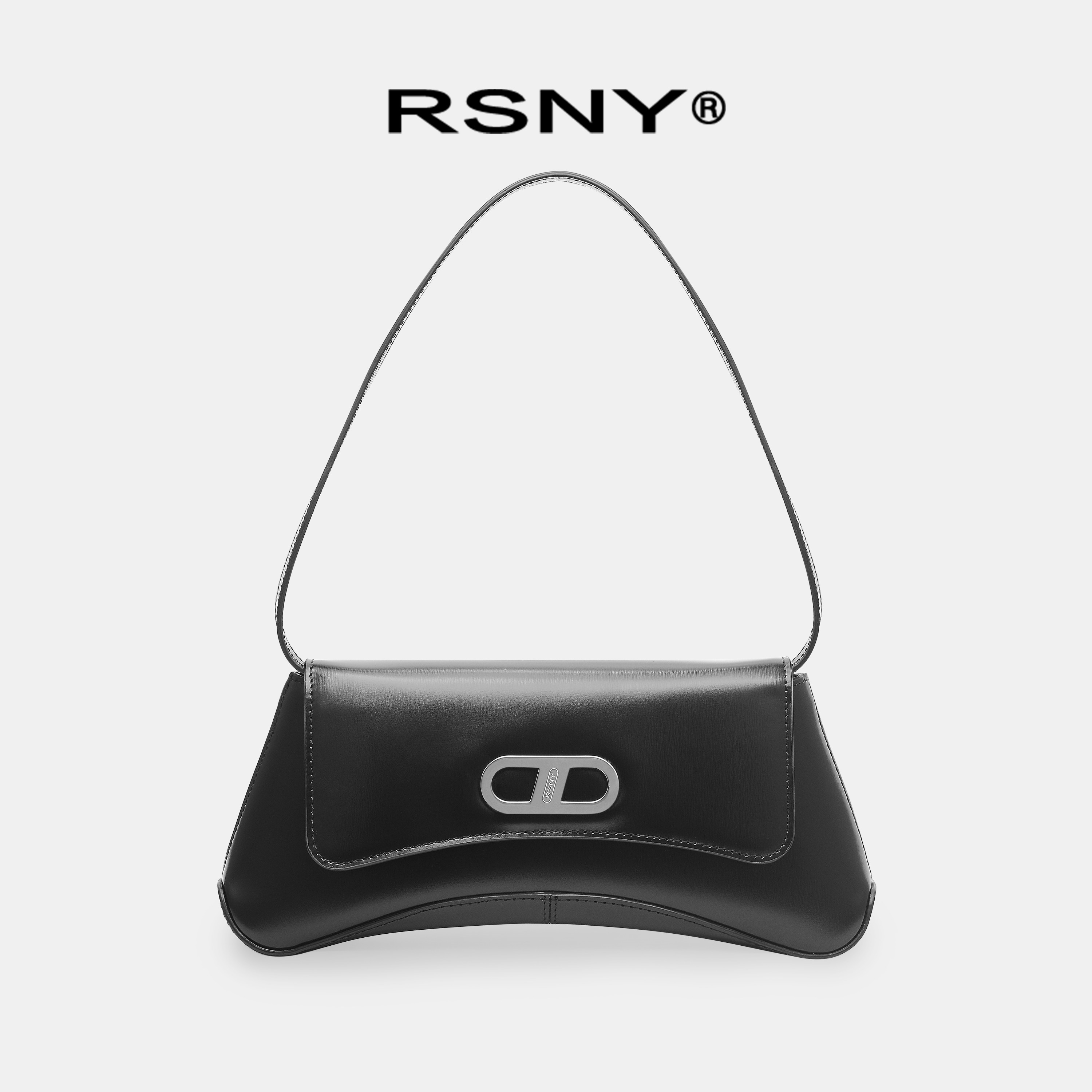 RSNYThe Bridge小号手袋腋下包蜥蜴银时尚造型个性#BG0001