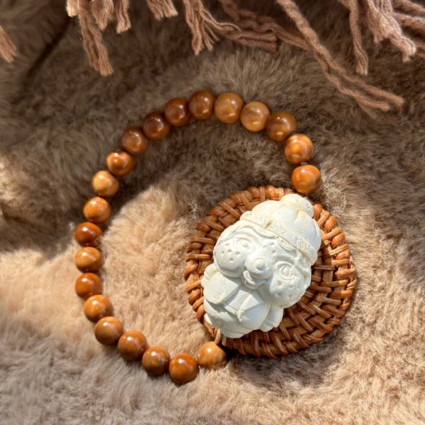 吉月蜜蜡清水漂蒙奇奇库克表链感手串