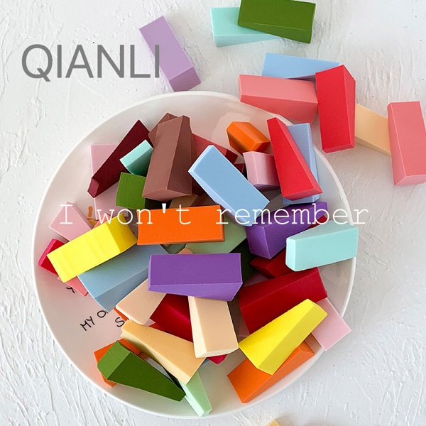 美甲蹭粉拍拍海绵10个装