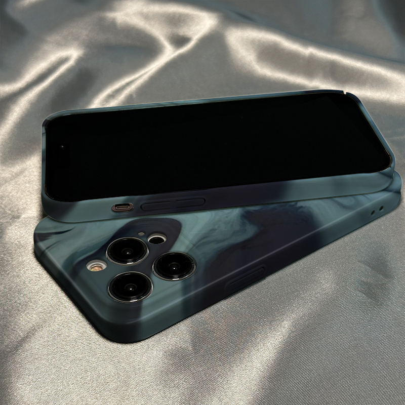 适用苹果13手机壳12promax亮面iphone11菲林X/XR硬7/8plus手机壳