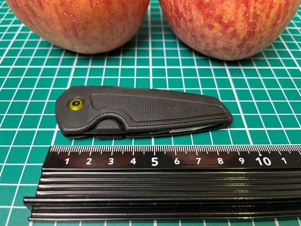 胳膊7CR软胶柄快递刀美工刀户外登山露营小水果刀