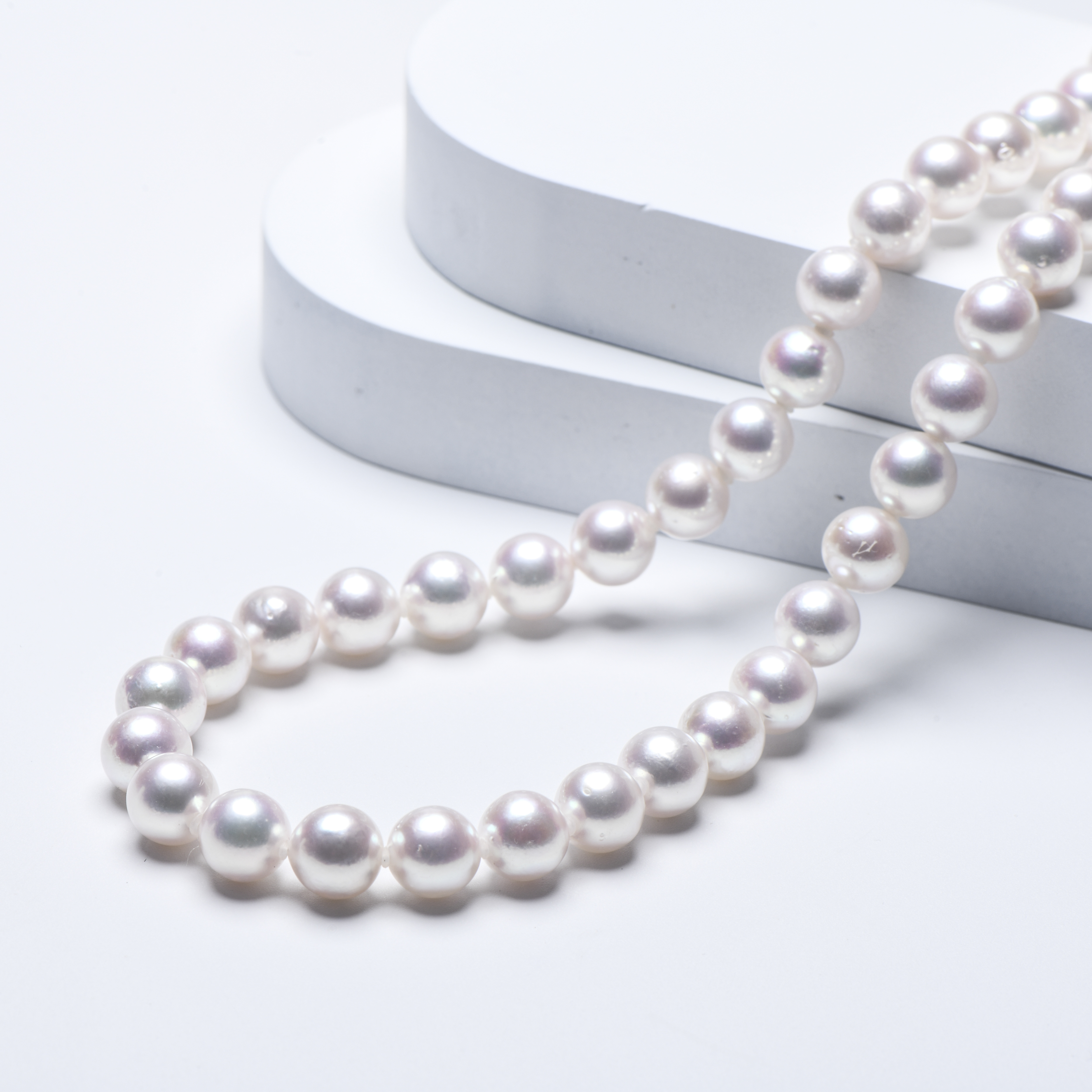 【钱妈妈的真珠】o11 海水珍珠akoya项链9-9.5mm多样性发货发一