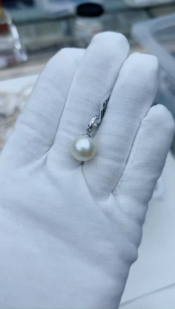 【闪购商品】淡水珍珠吊坠未镶嵌SY55珍珠吊坠11-12
