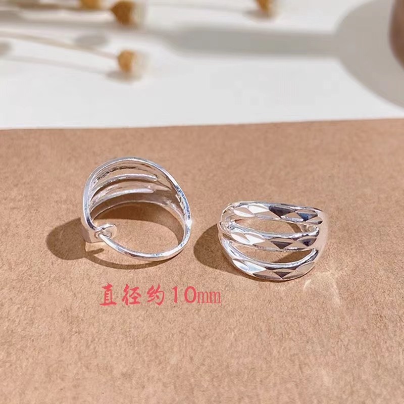 足银耳饰 【三线小耳环】养耳洞