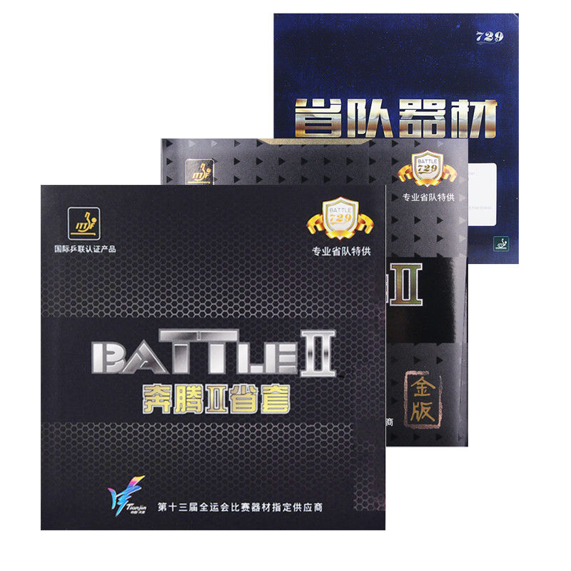 奔腾2省队国奔套胶粘性乒乓球套胶胶皮金版蓝海绵球拍反胶套胶