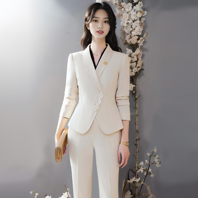 高级感设计感气质时尚套装新款通勤工作服职业装正装长袖名媛