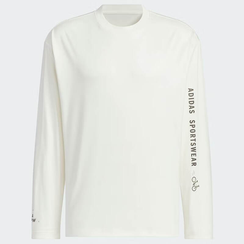 Adidas/阿迪达斯休闲时尚系列TEE LS夏季男款圆领长袖T恤JM7462