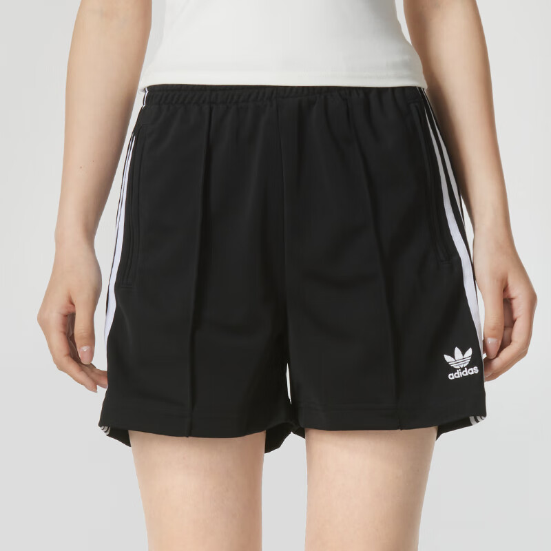 阿迪三叶草休闲时尚系列SHORT夏款女款短裤IU2425