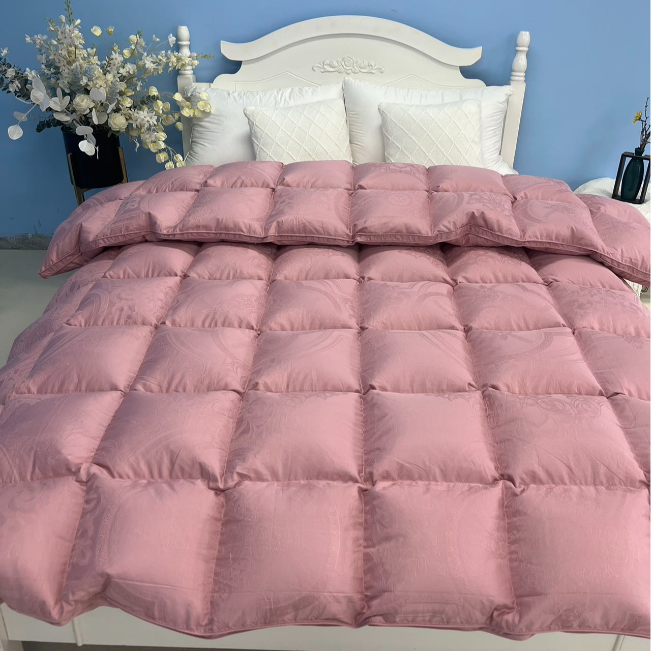 【花织语-标准尺寸冬被】加厚酒店同款静音舒适 柔软蓬松成品被