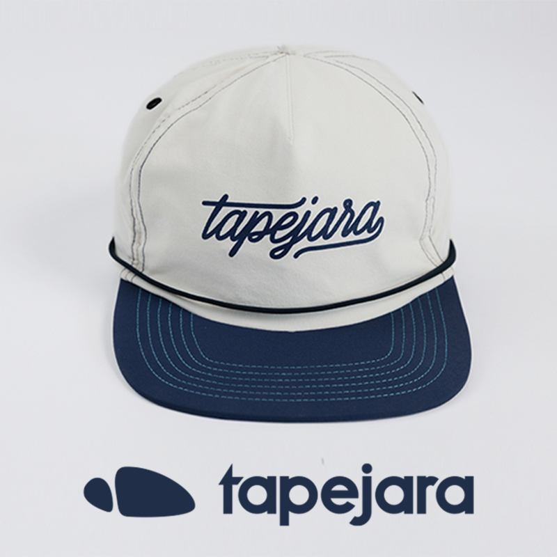 Tapejara拓勃亚拉classic系列蓝白复古可调节高尔夫球帽显脸小