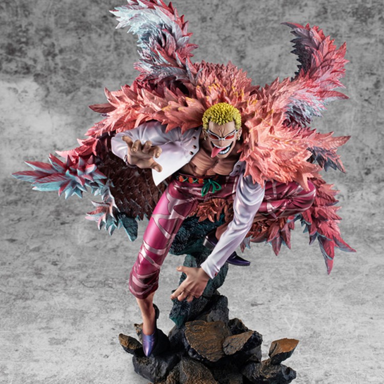 MegaHouseMHMH POP 海贼王 唐吉诃德 多弗朗 明哥 特典版 手办