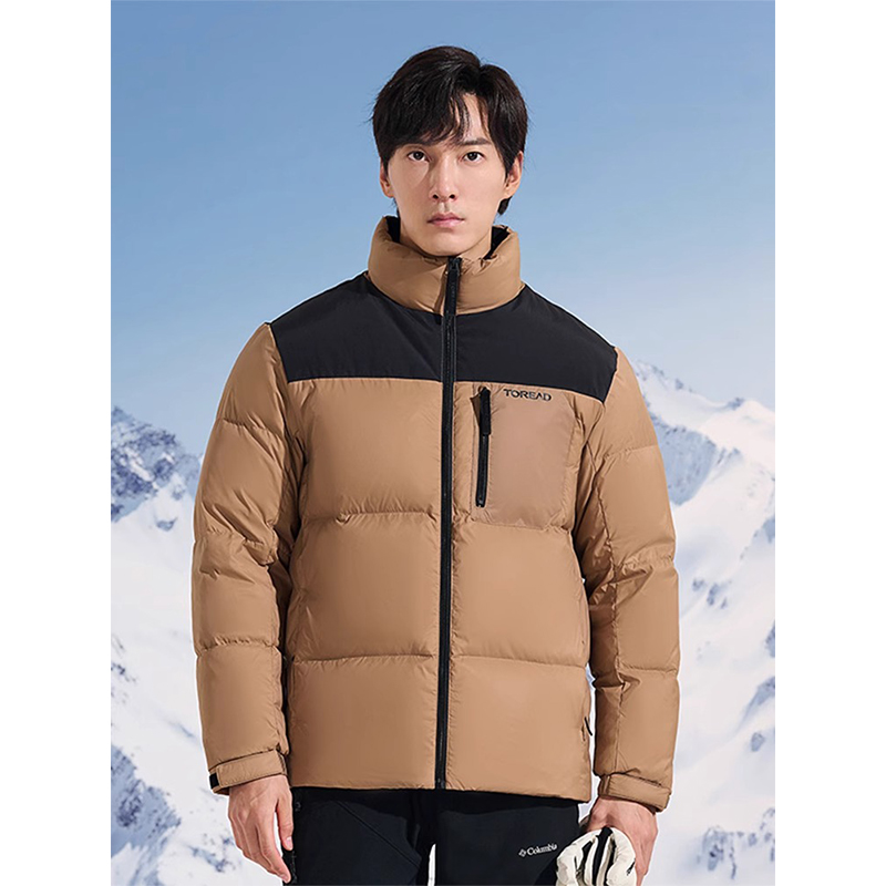 羽绒服秋冬户外保暖外套男款休闲立领户外休闲男装