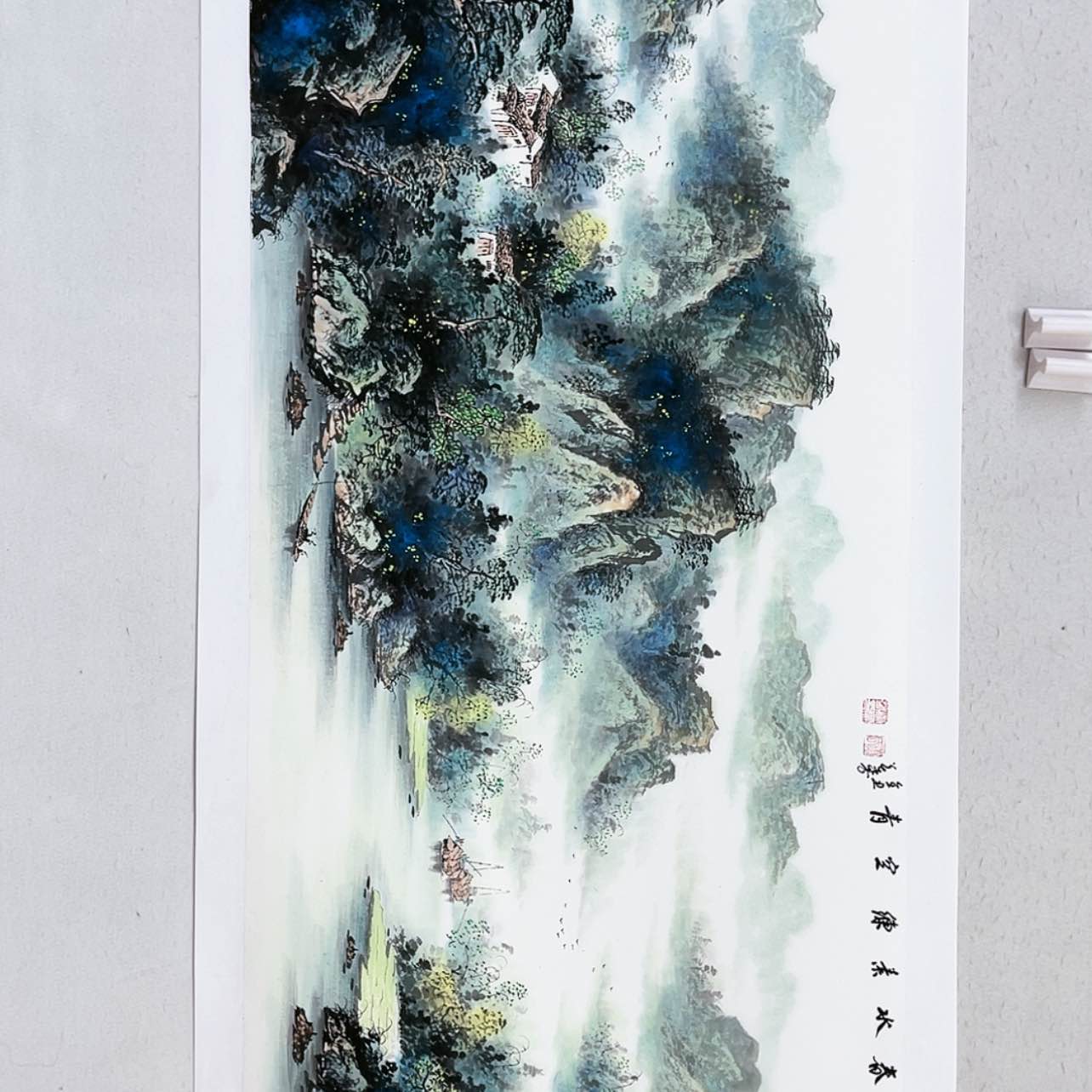 【闪购商品】书法大红袍画家康兰芳老师真迹