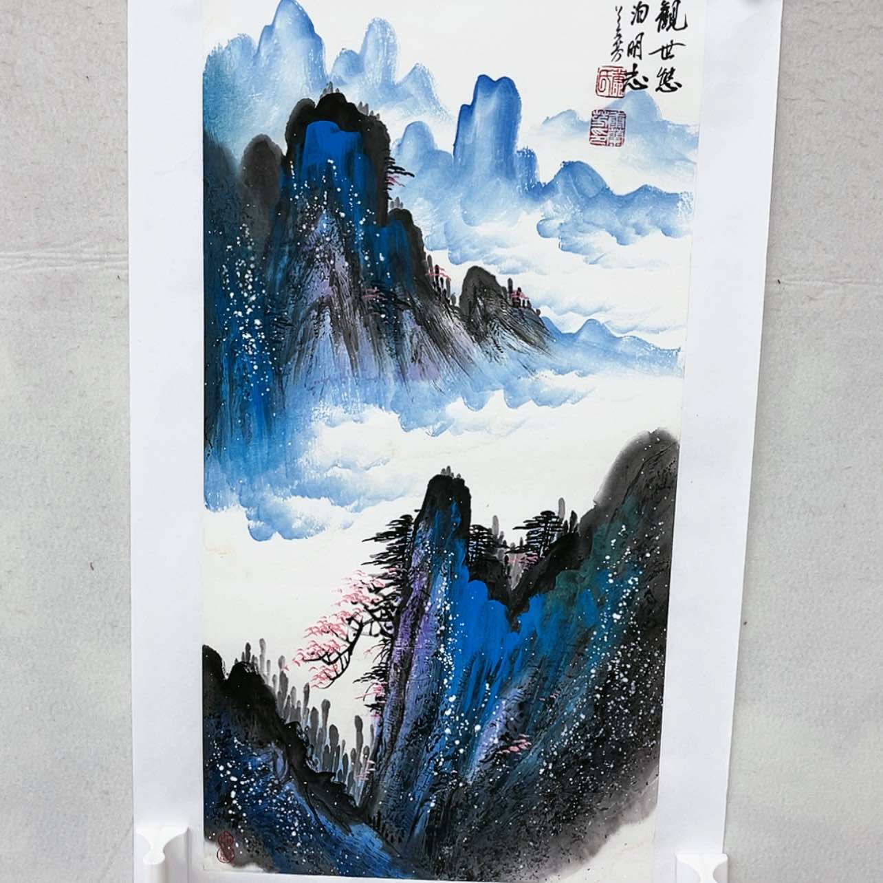 【闪购商品】书法大红袍真迹康兰芳作品