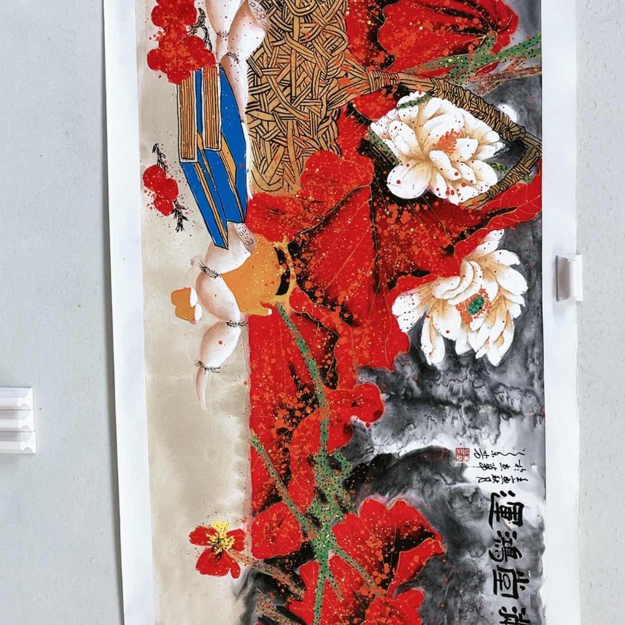 【闪购商品】书法大红袍同款康兰芳真迹