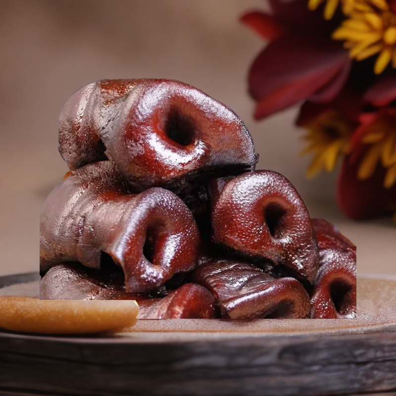 川味精品烟熏猪拱嘴品质猪嘴鼻传统农家纯手工工艺古法腌制熏制