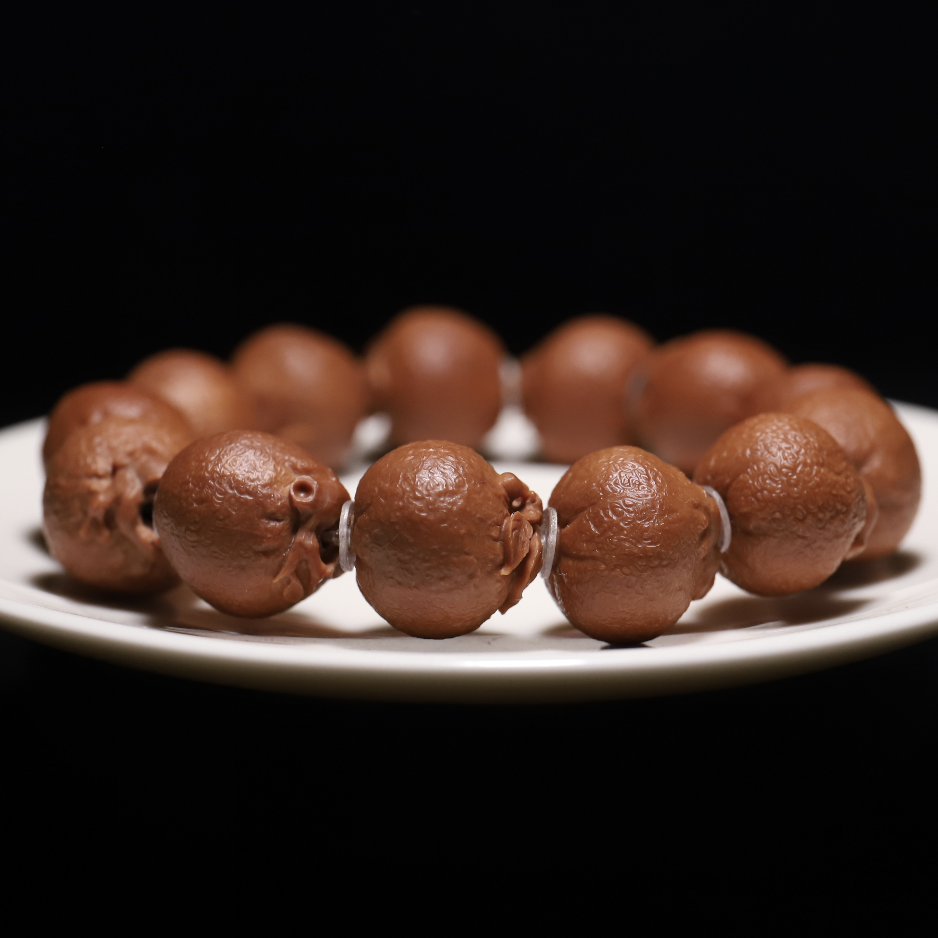 《大橘大利》守艺出品-纯手工雕刻！橘子！颗颗不同分量压手！尺寸17