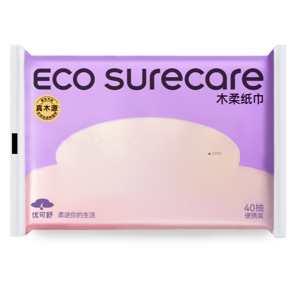 木柔纸巾40抽*1