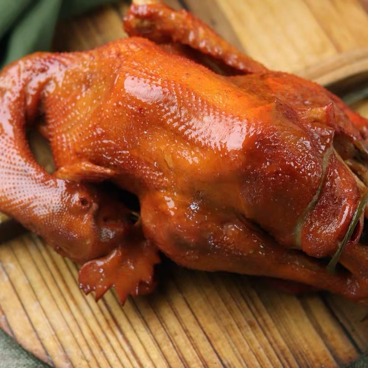 【主播专属】赛外牛熏鸡新鲜现做熏味浓口感劲道现熏现发送牛肝FL