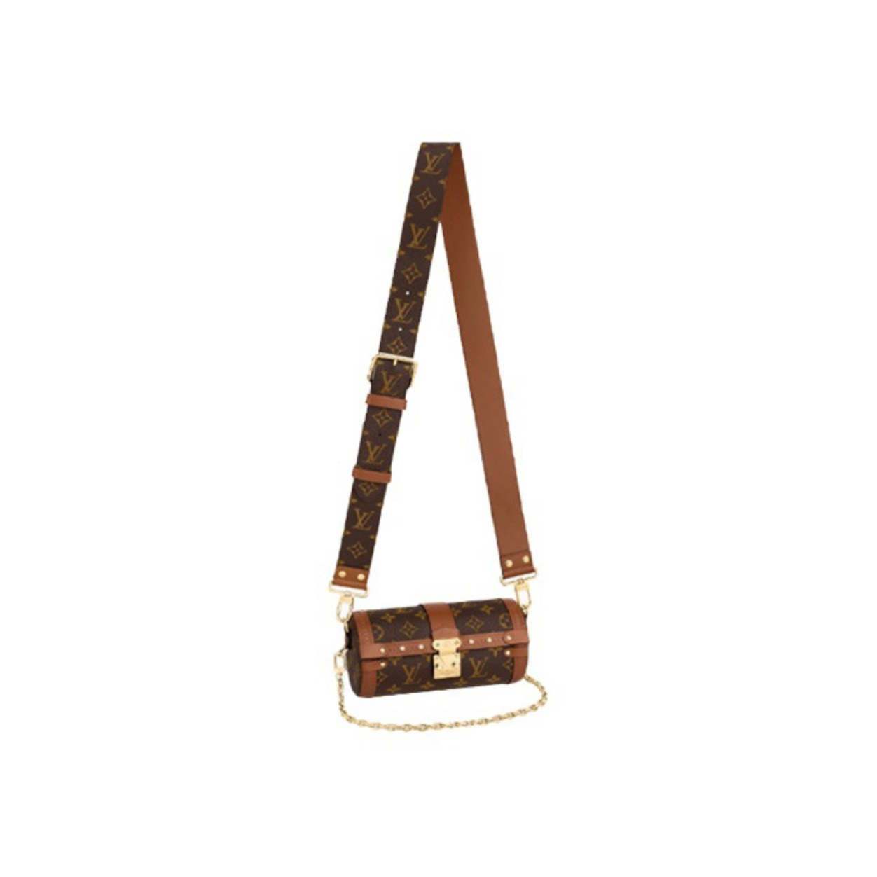 99新 LouisVuitton/路易威登 LV PAPILLON TRUNK巴比龙单肩包
