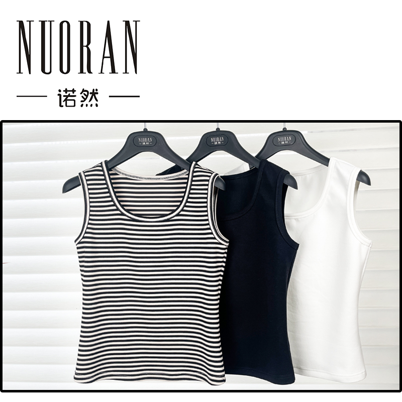 内搭新款百搭时尚运动白色吊带背心健身瑜伽针织打底衫无袖显瘦