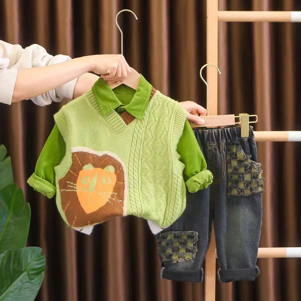 2024年春季新款时尚男女童韩版马甲 豆鱼家（备注编码下单）